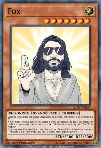 carte yugioh de Fox